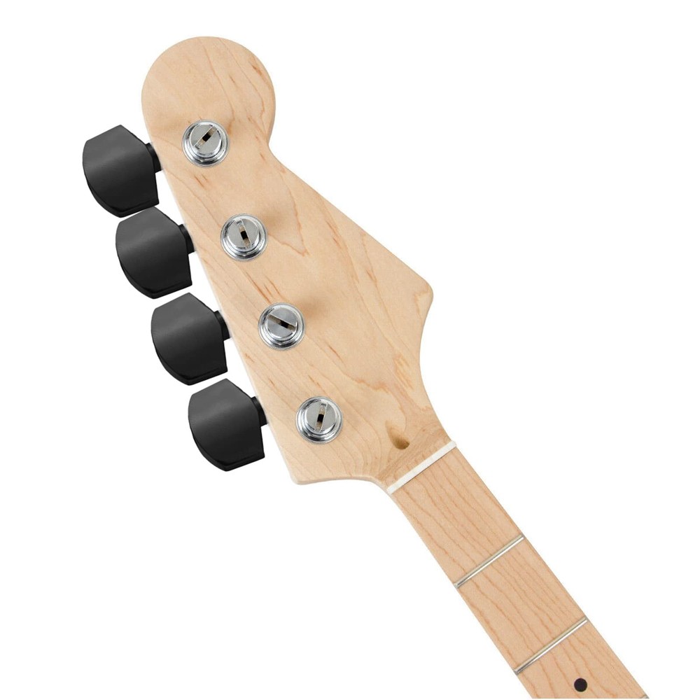 Metal Black Guitar Tuning Peg Buttons, Square Shape Shape,
