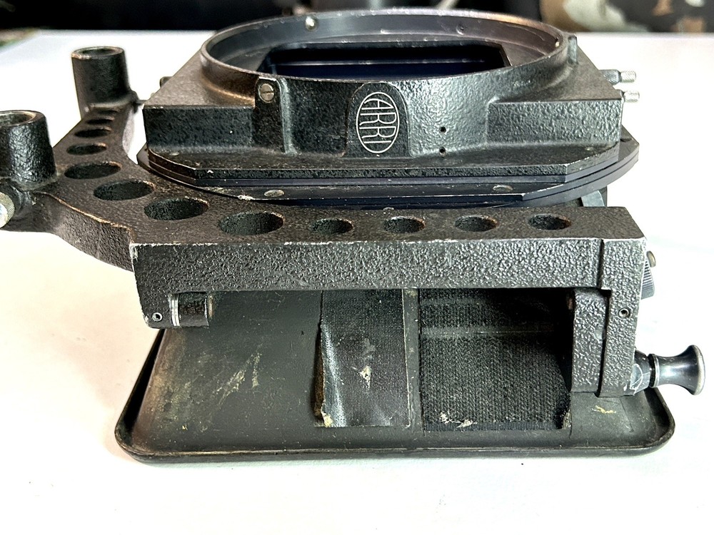 Arri Studio Matte Box w/ Swing Away Arm w/ 2 4x4 Filter Frames - Arriflex Camera