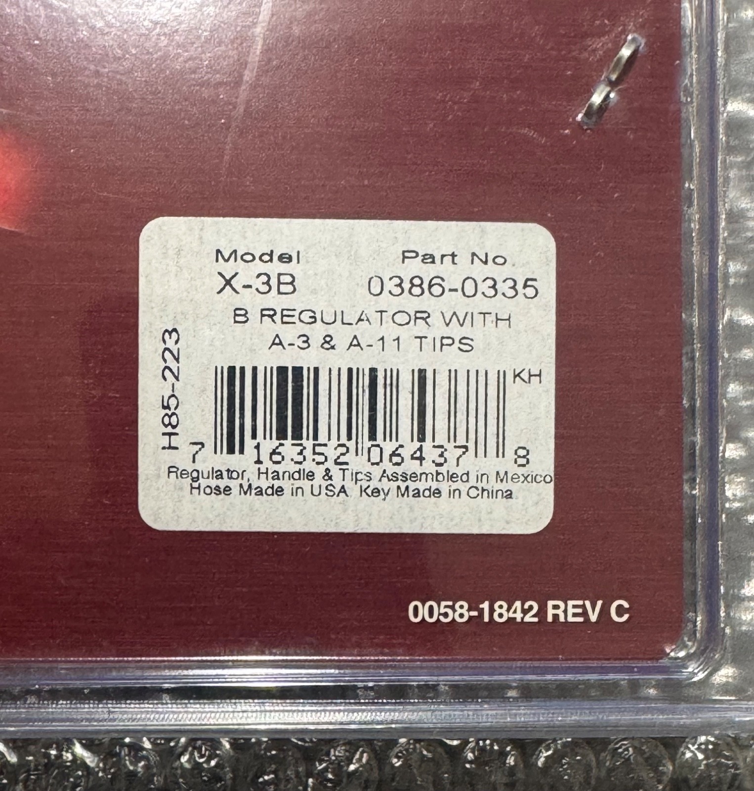 TurboTorch X-3B Torch Kit Swirl for B Tank Air Acetylene 0386-0335