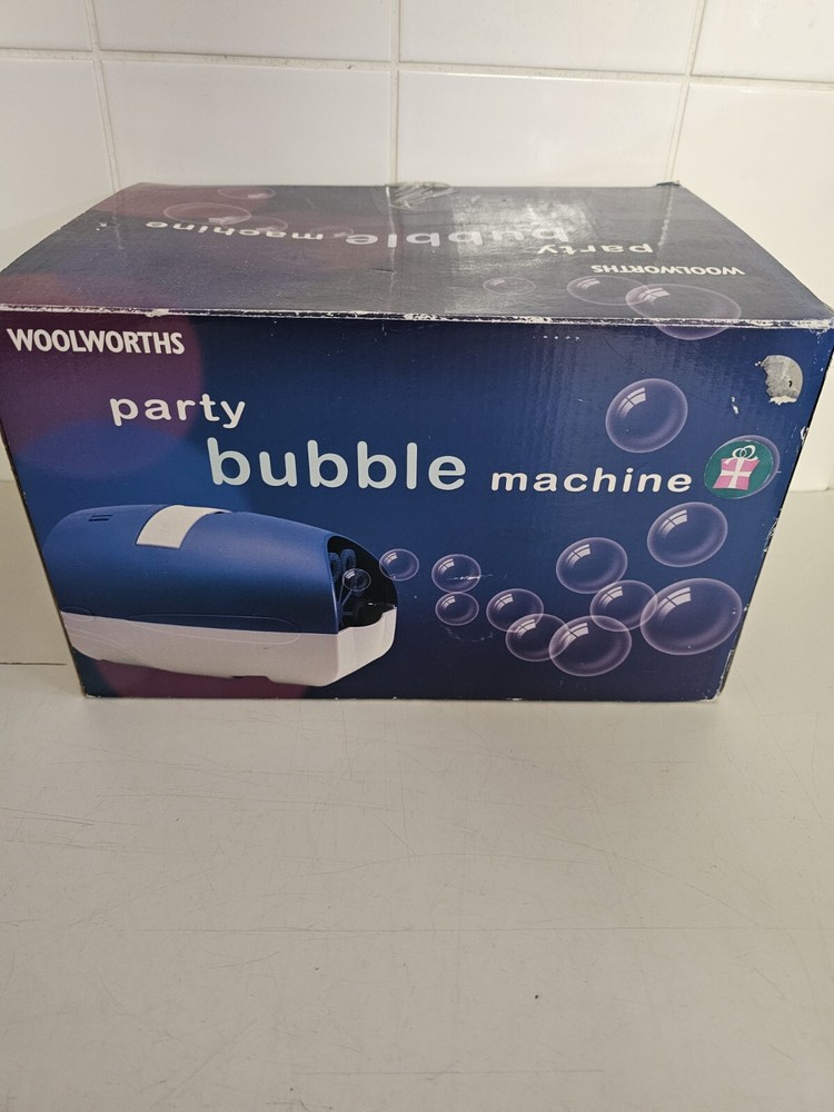 Vintage Woolworths Party Bubbles Machine