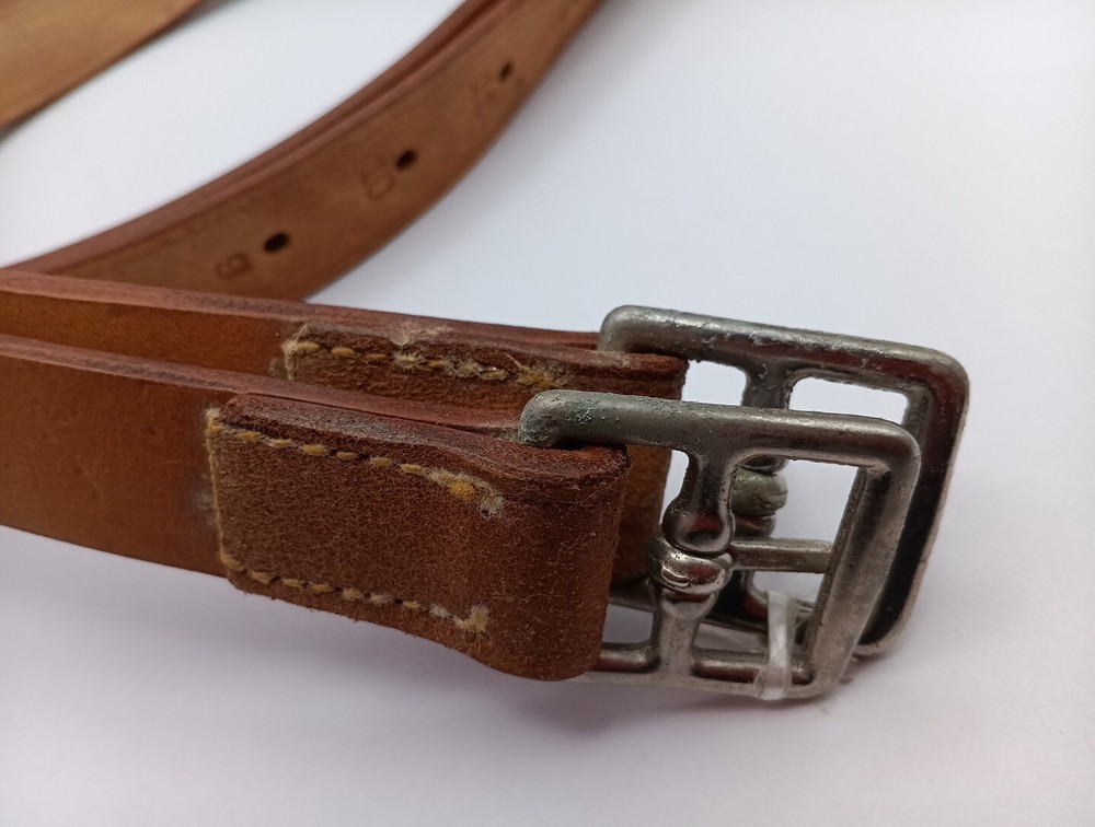 Two Maycraft Saddlery Leather Saddle Strap