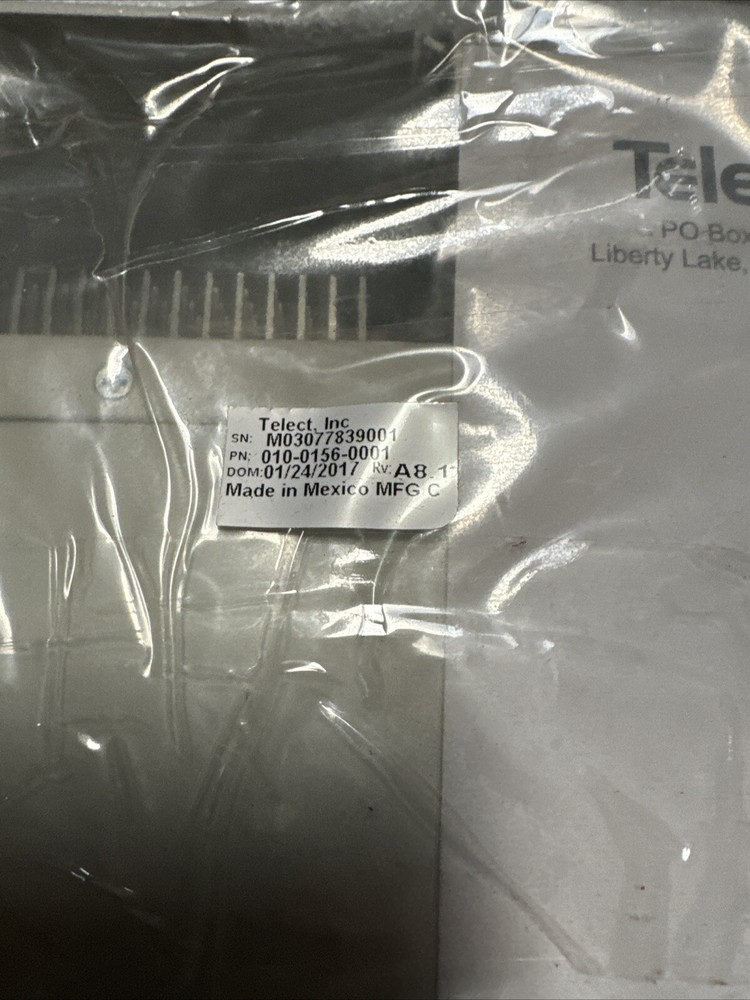 New 010-0156-0001 TELECT CONNECT PATCH PANEL