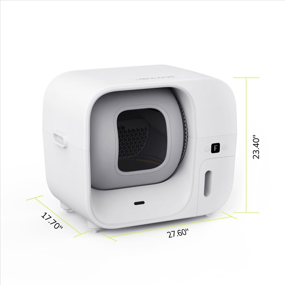 Furbulous Automatic Cat Litter Box Self Cleaning/Pack Refill System,APP Control