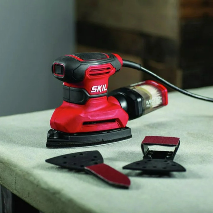 SKIL SR232301 1.2 Amp Multi-Function Corded Detail Sander