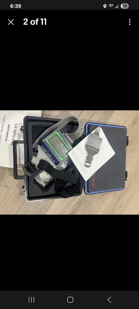 Beuchat Requlator W/ Cocrhen Gemini Dive Computer