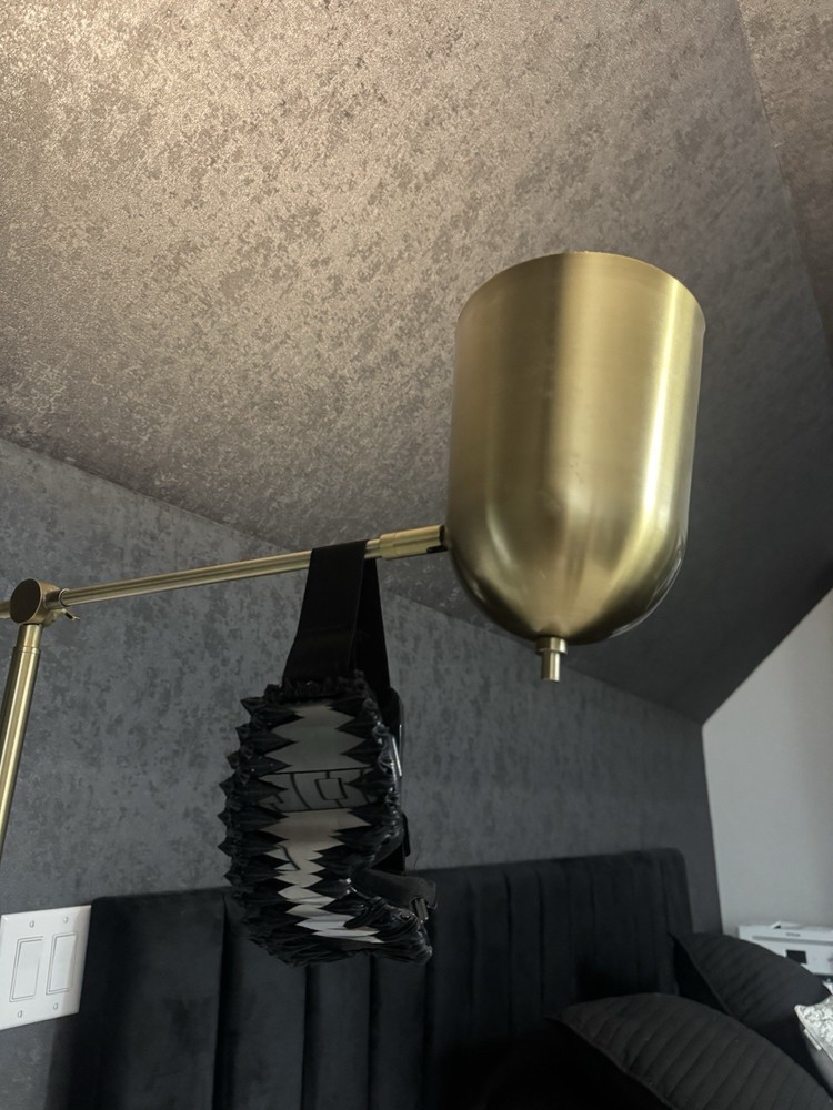 Black Spiked Ski Goggles Adjustable Strap