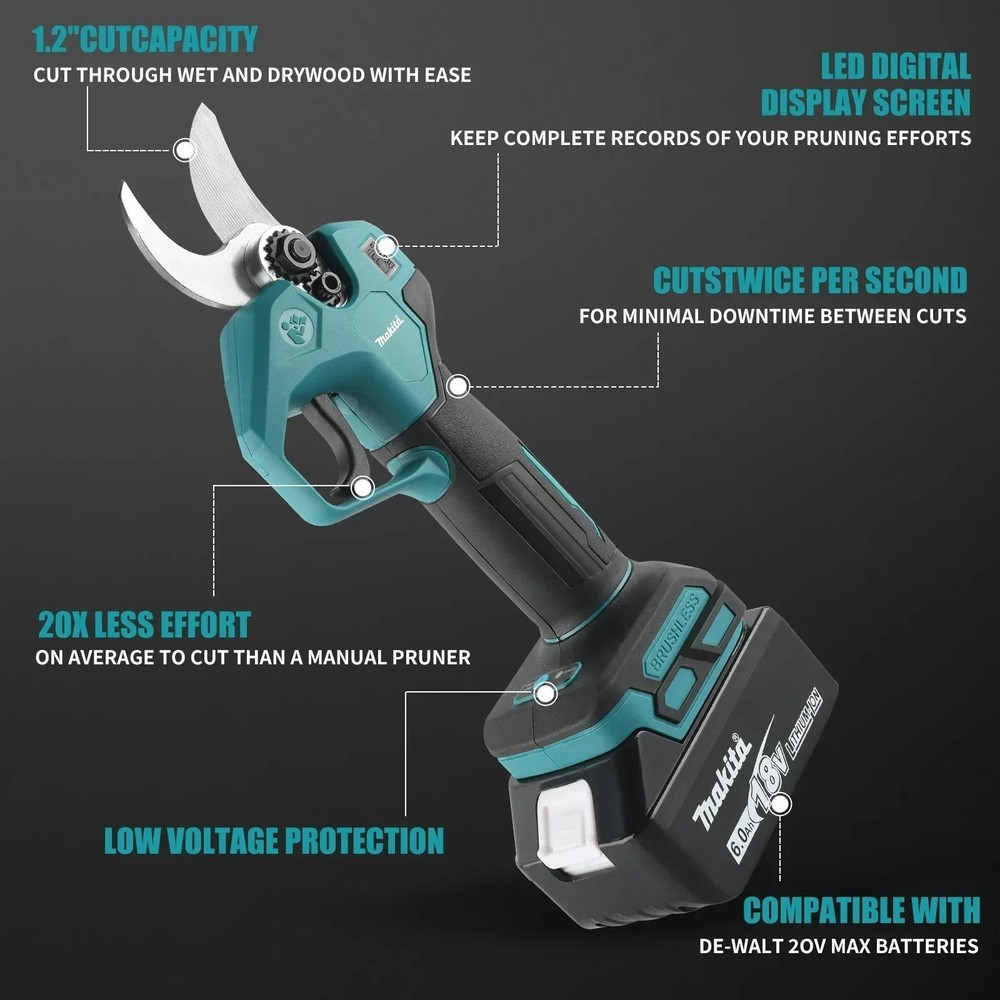 18V Brushless Pruning Shears - Body Only