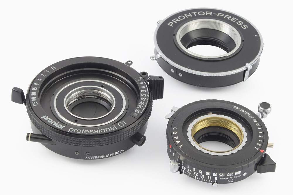 Copal Sunchro Compur Shutters LOT