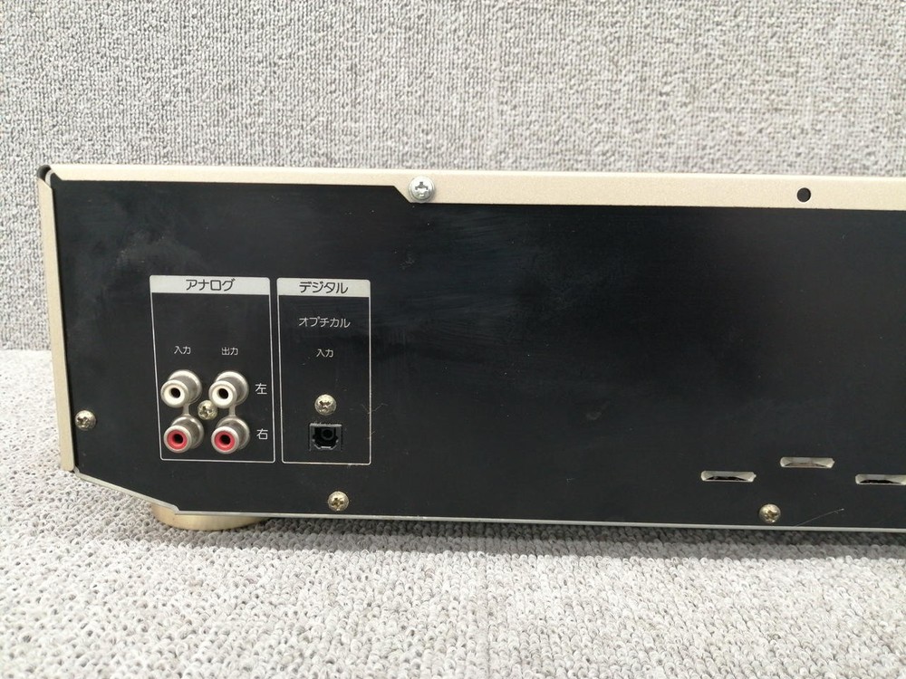 Sony Compact Disc Mini Disc Deck MXD-D3 Operation confirmed w/ Remote control