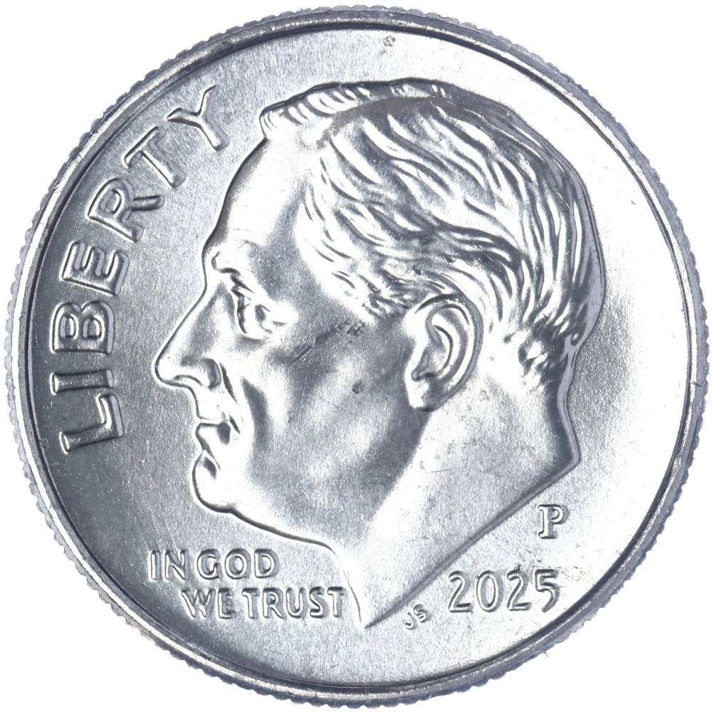 2025 P Roosevelt Dime BU