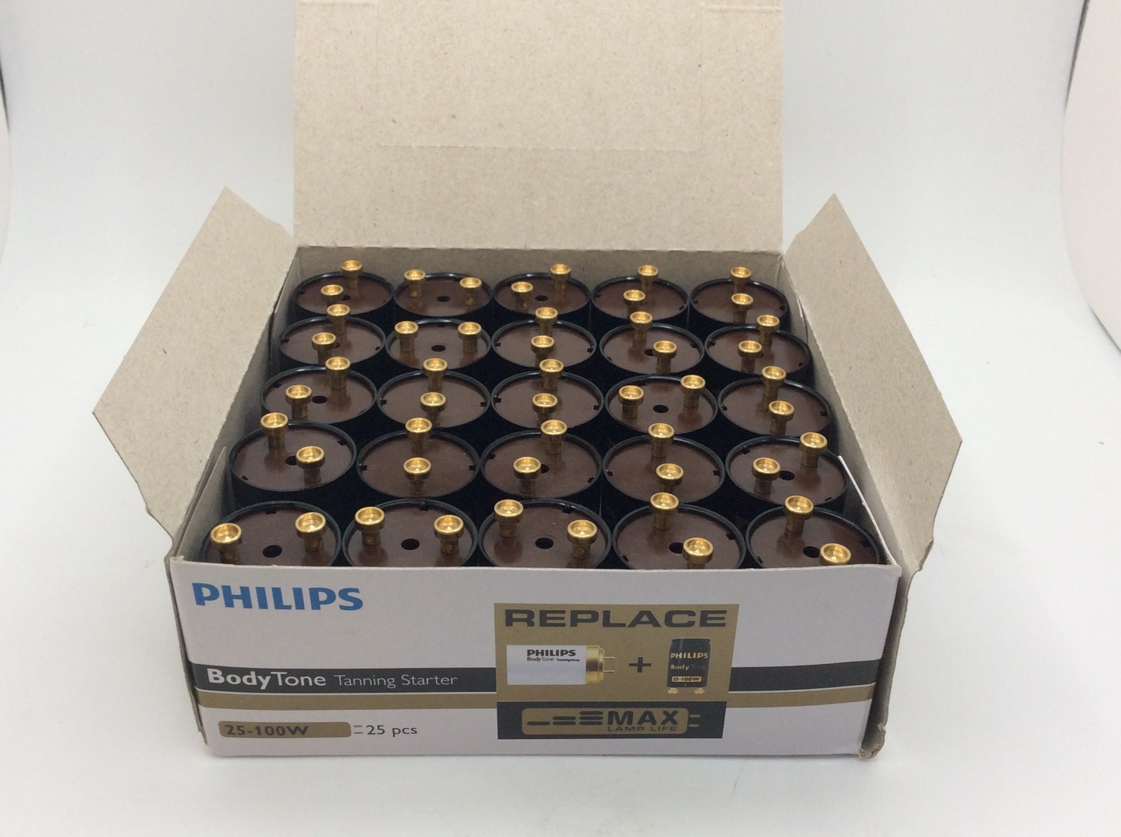 Philips BodyTone Tanning Bed Lamp Starter 25W-100W - Replaces K11, S12 Starter