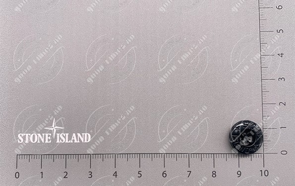 STONE ISLAND PLASTIC BUTTONS VARIOUS SIZES BLACK