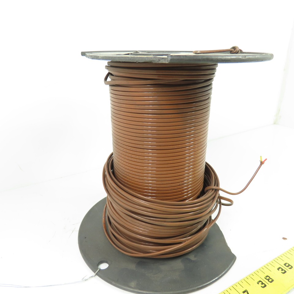 Pyromation K20-1-507 20AWG Thermocouple Wire Brown Solid 2-Wire 5LBS