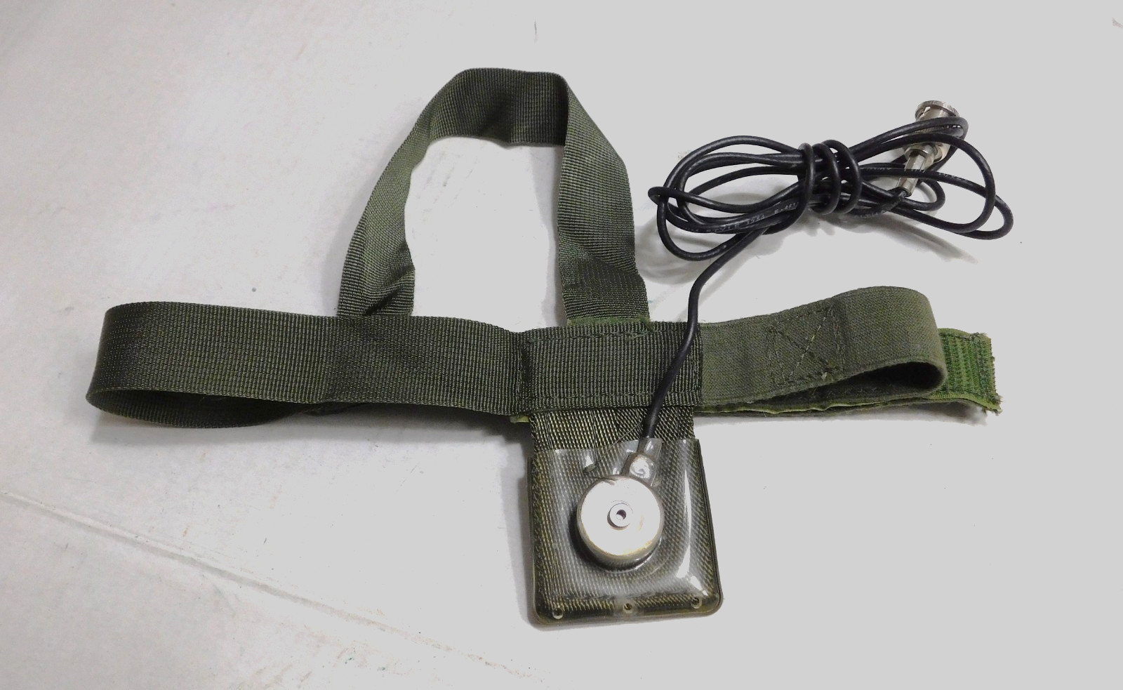 Military Headset SM-D-783172 Tactical Microphone with Strap NSN 5965-01-079-7939