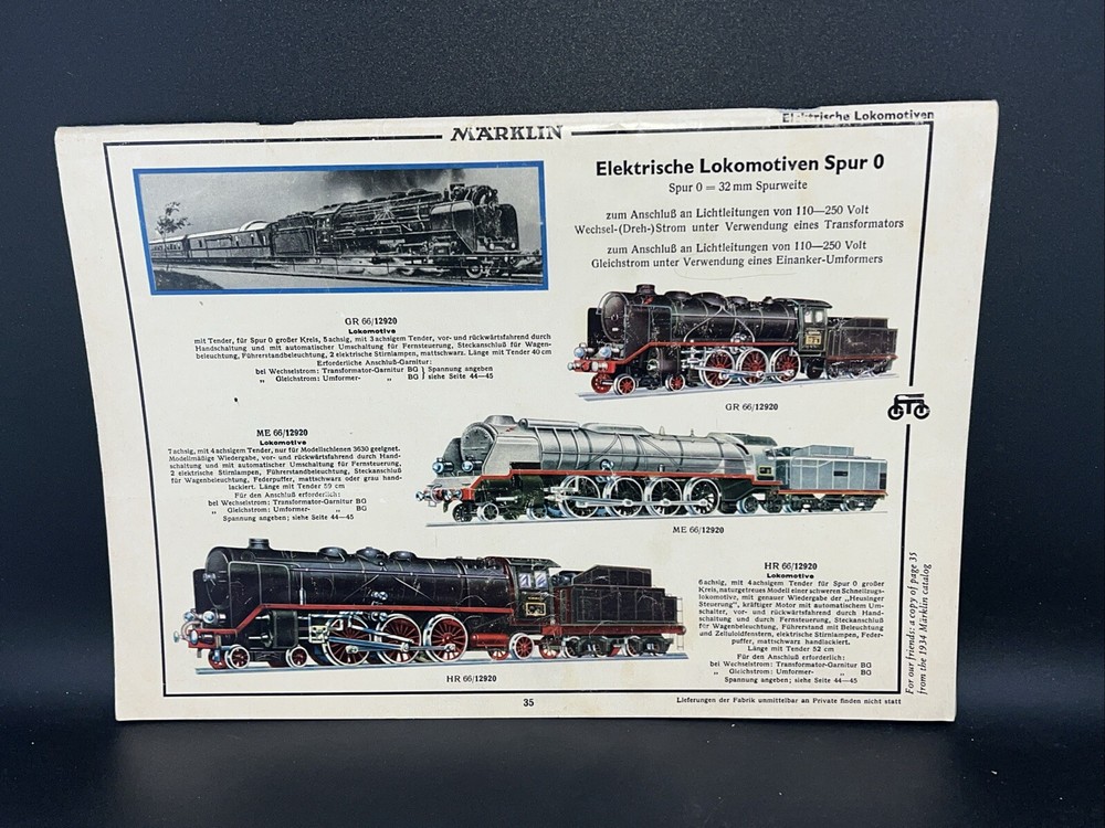 Three Marklin Model Train Catalogs 1975 - 1977 Plus A Track Layout & Signal Book