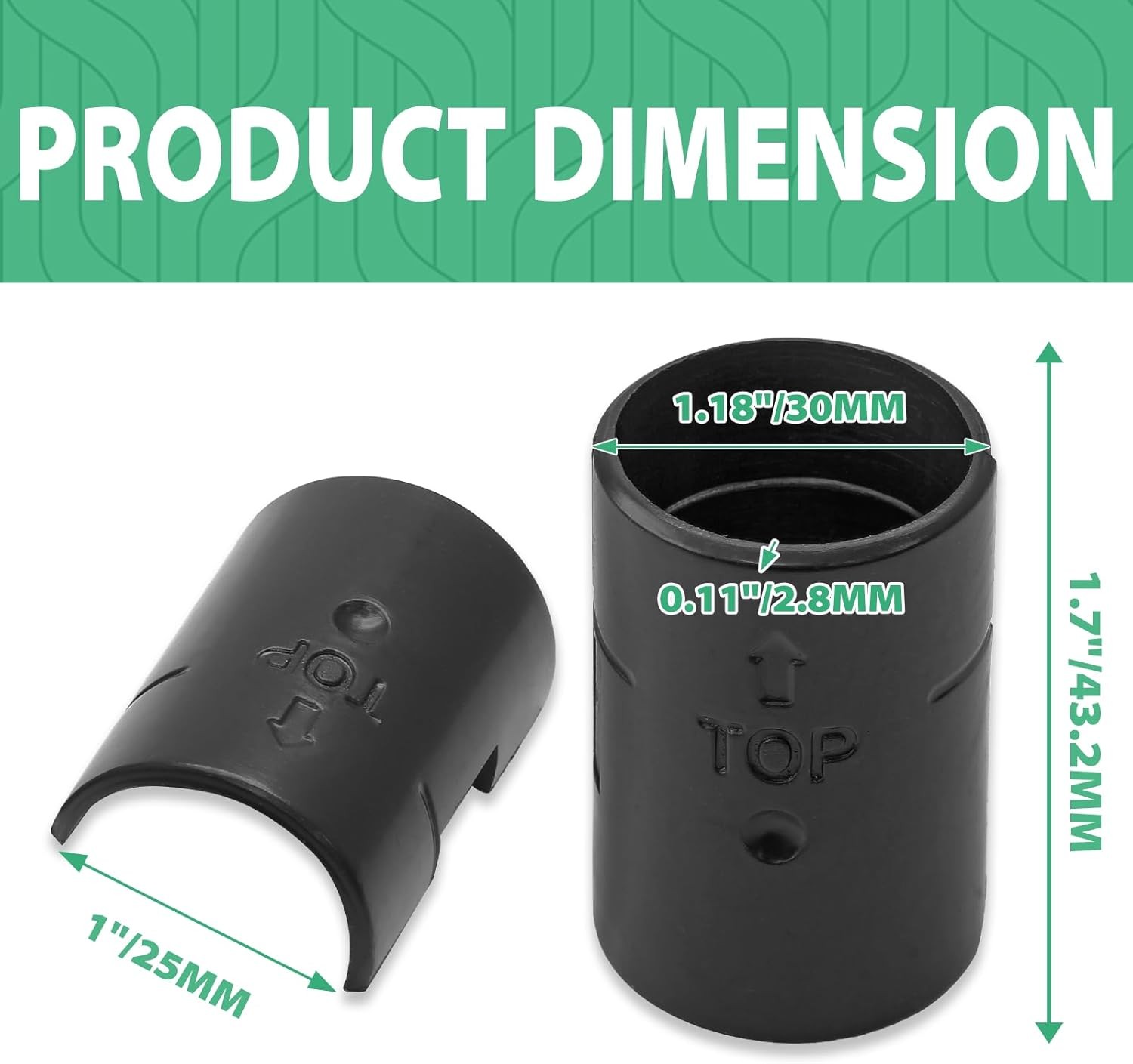 52 Pcs 1 Inch Wire Shelf Clips Plastic Shelf Lock Clips for 1" Post Shelving ...