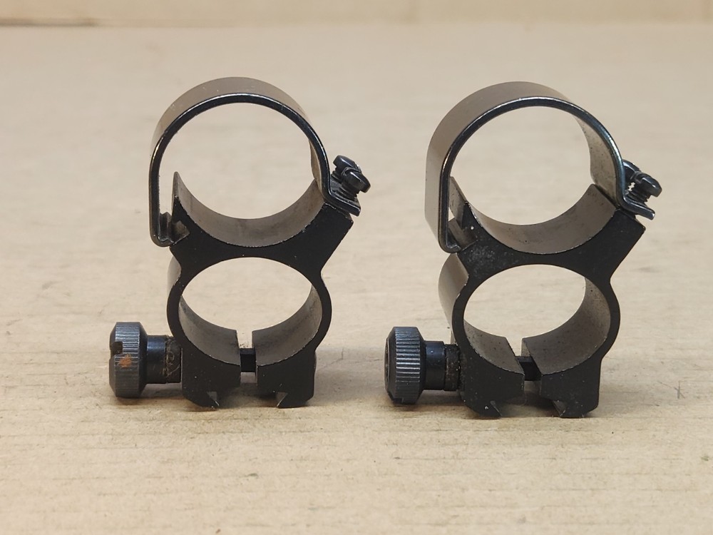 Weaver 1" Rifle Scope Rings Open Sight Pair