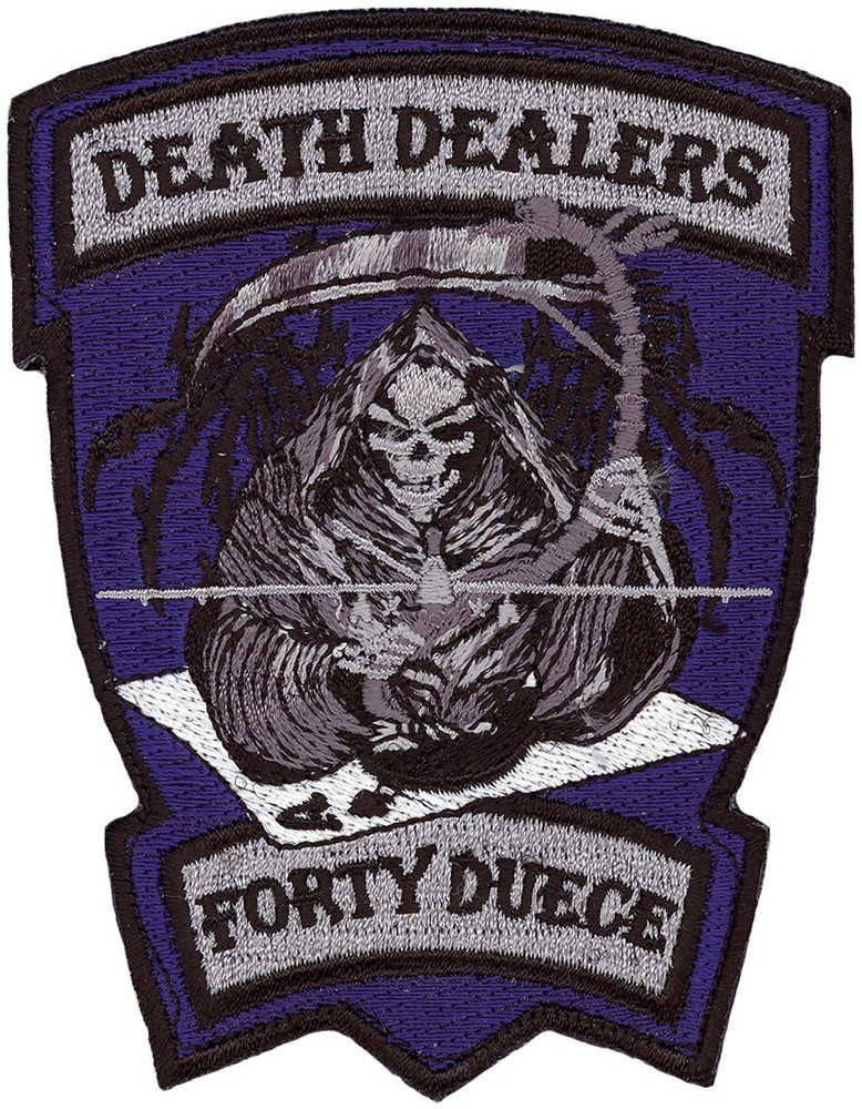 USAF 42d ATTACK SQUADRON PATCH - DEATH DEALERS