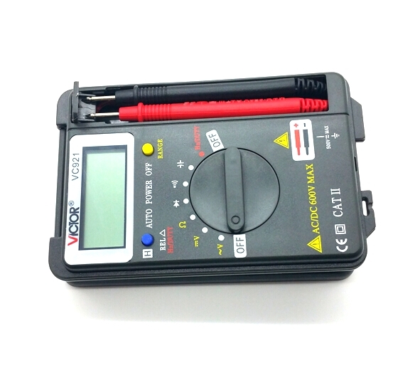 1X Pocket Digital Multimeter Mini Tiny Small VC921 3 3/4