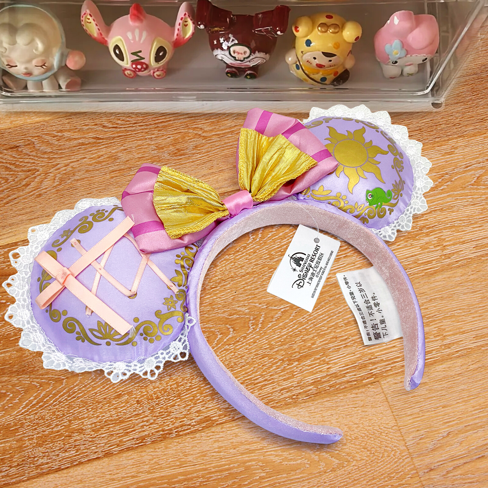 Disney-Parks Rapunzel Tangled Pascal Mickey Mouse Ears Minnie Princess Headband
