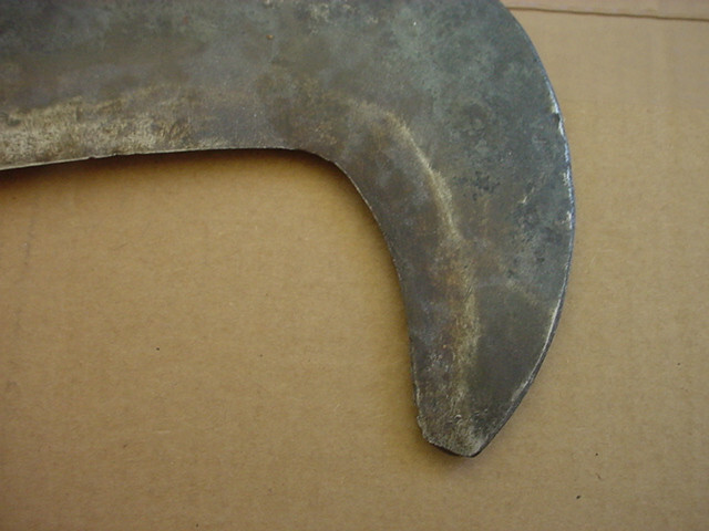 Old Hand Forged Heavy Hooked Blade Knife Machette
