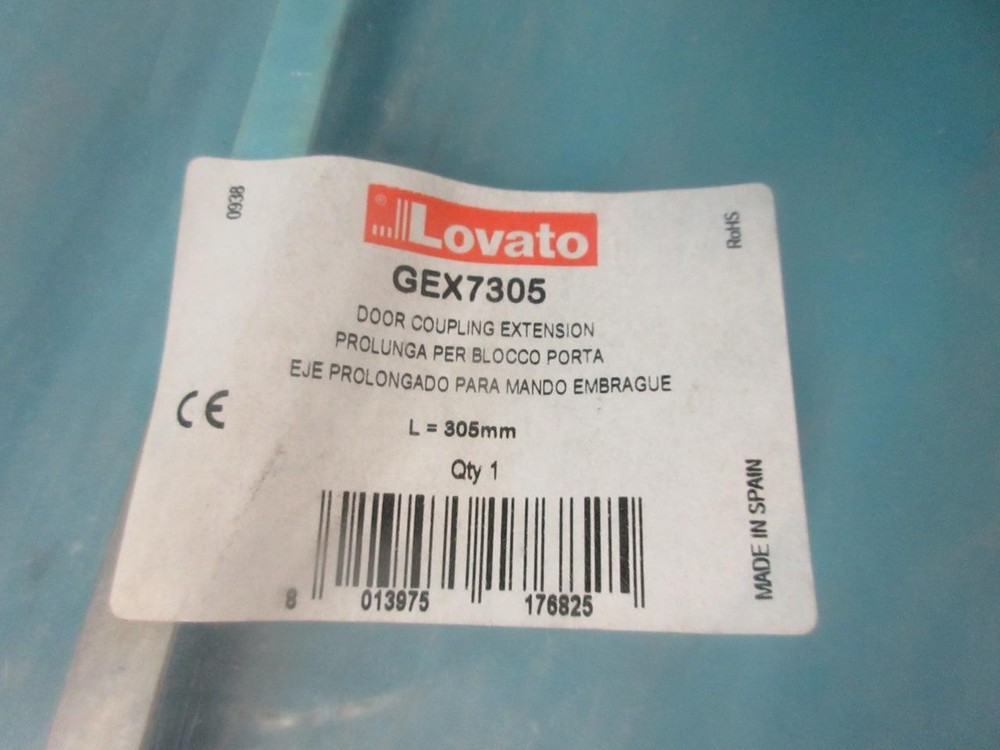 Lovato Electric GEX7305 Door Coupling Extension 305mm