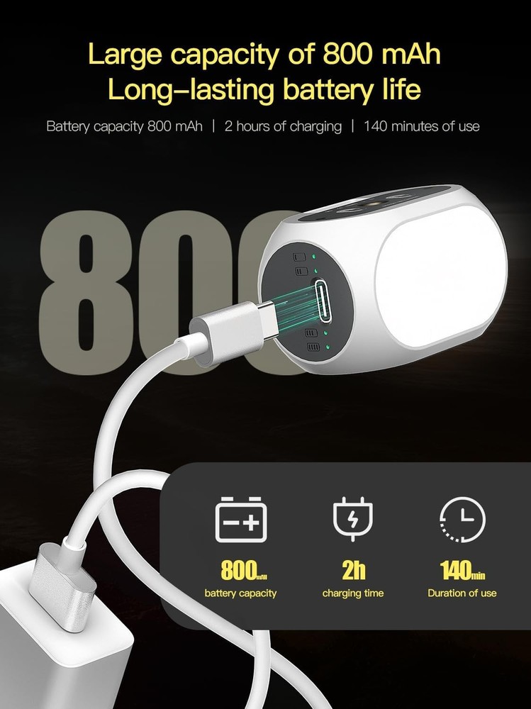 Compact Magnetic Light for DJI Gimbal - Versatile 3 Modes, 10 Brightness Options