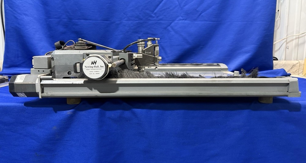 Newing Hall Apex Engraving Machine Engraver Table - Control Powers On - Local