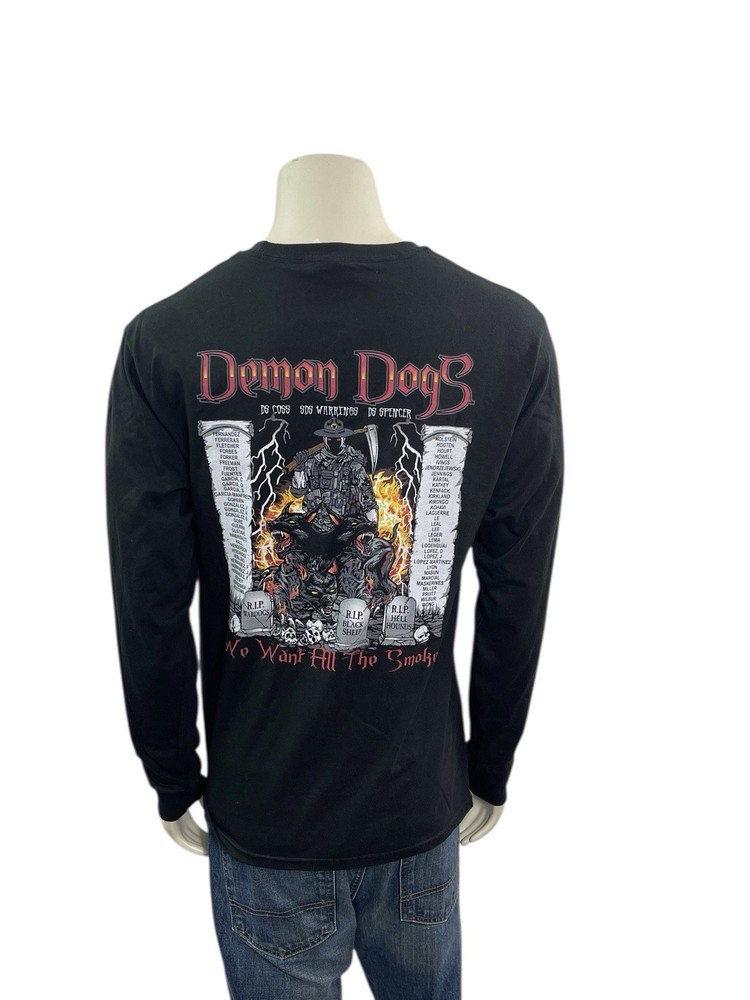 FORT JACKSON BASIC TRAINING DEVIL DOGS UNIT SHIRT MEDIUM