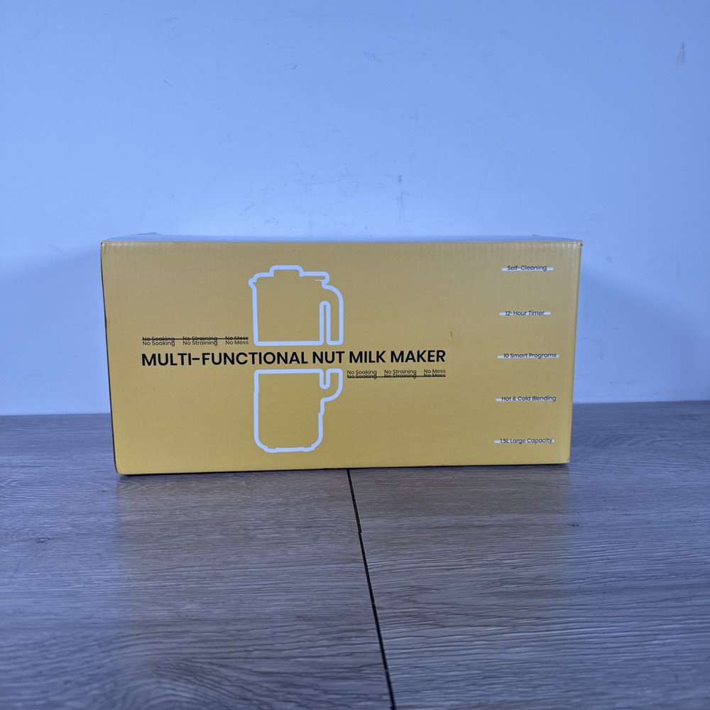 50oz Automatic Nut Milk Maker Almond Milk Machine with Delay Start Keep Warm