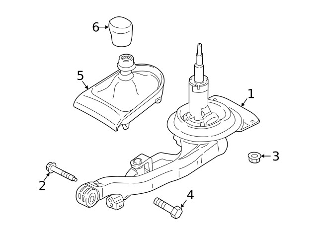 Genuine Ford Manual Transmission Shift Boot FR3Z7277EA