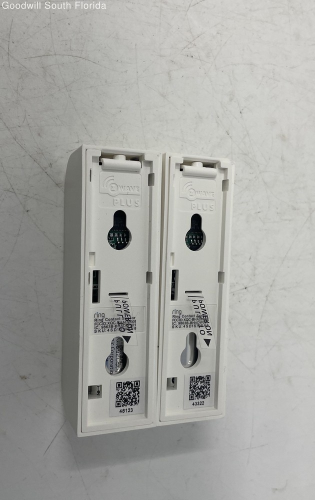 Ring Wireless Contact Sensor 2 Pack For Ring Alarm In Open Box Not Tested