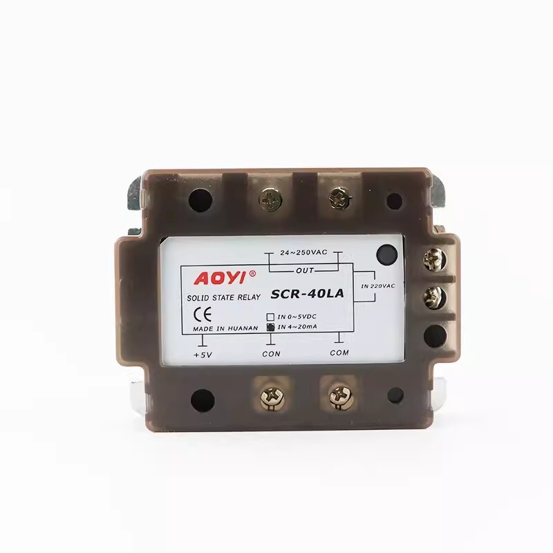 Single-phase Solid-state AC Voltage Regulating Module Relay SCR-40LA 0-5V