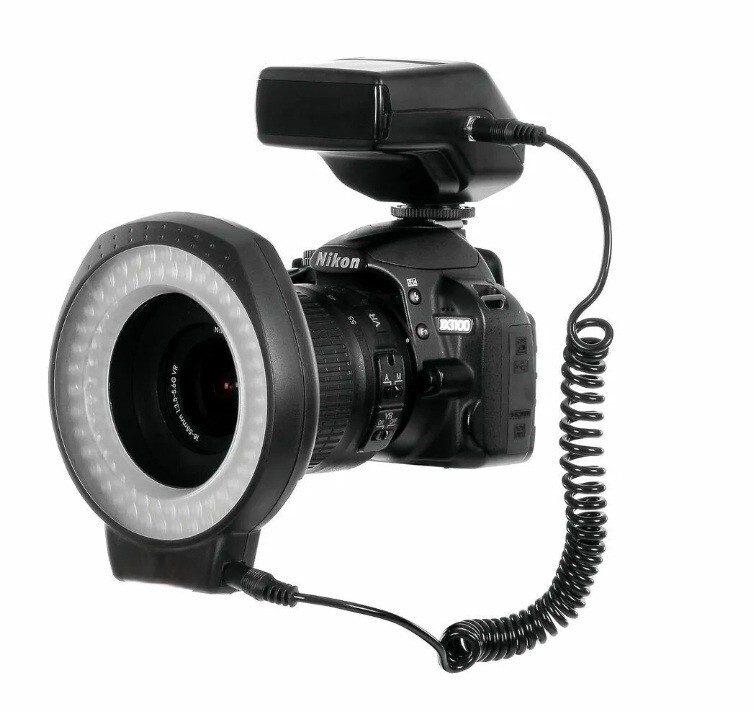 NEEWER LED Macro Ring Light MRC-80FV Flash & Continuous Lighting