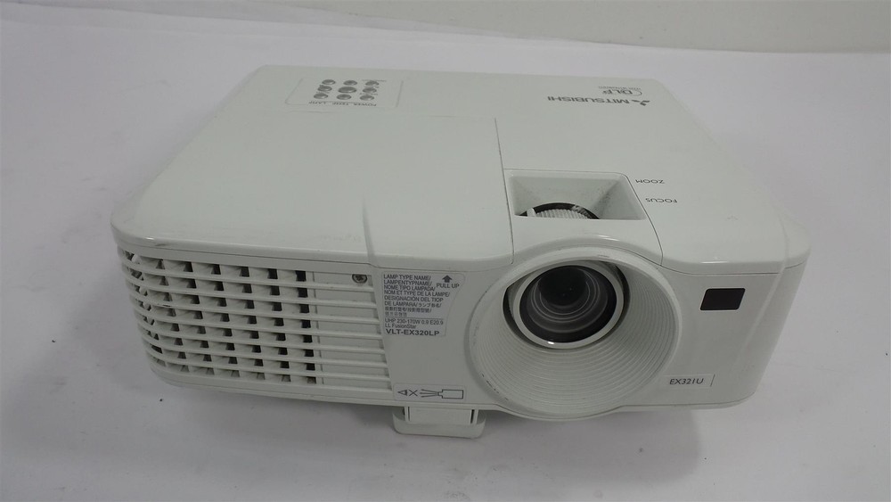 Mitsubishi EX321U DLP Projector - Good Working - No Remote