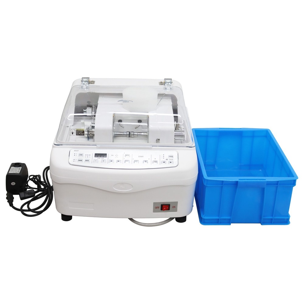 Eyeglass Automatic Grinding Machine for Resin Glass Lens Processing 22-80mm ﻿
