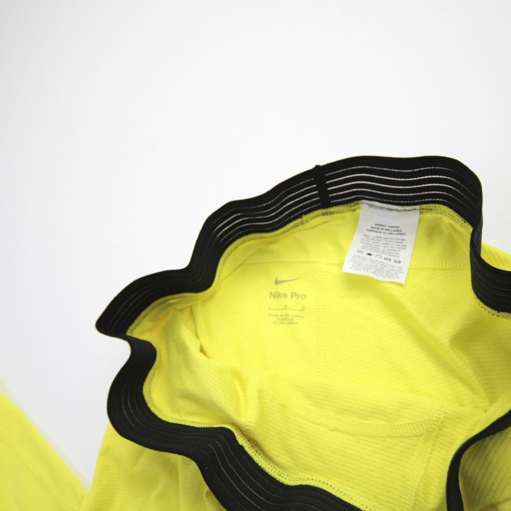 Nike Pro Compression Pants Men's Yellow Used M