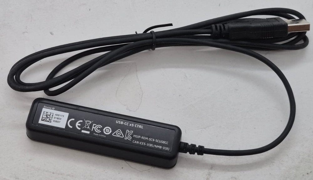 Sennheiser USB-CC x5 CTRL Adapter Cable USB to 3.5mm with Mute & Volume Control