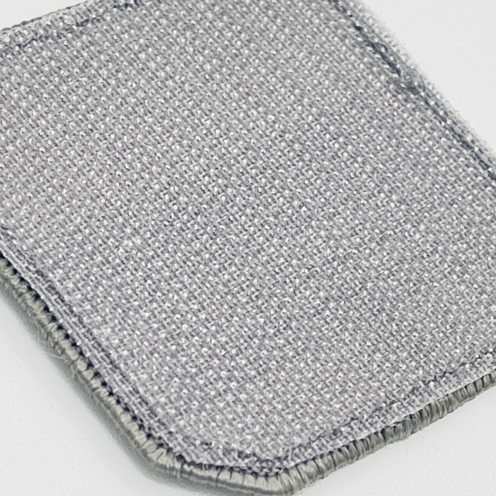 Samurai Kanji Morale Patch Mil-Spec Monkey 4 Black Silver Gray Embroidered 2.5"