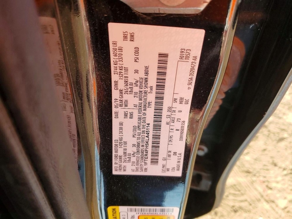 RANGER 2019 Battery Tray 1900672