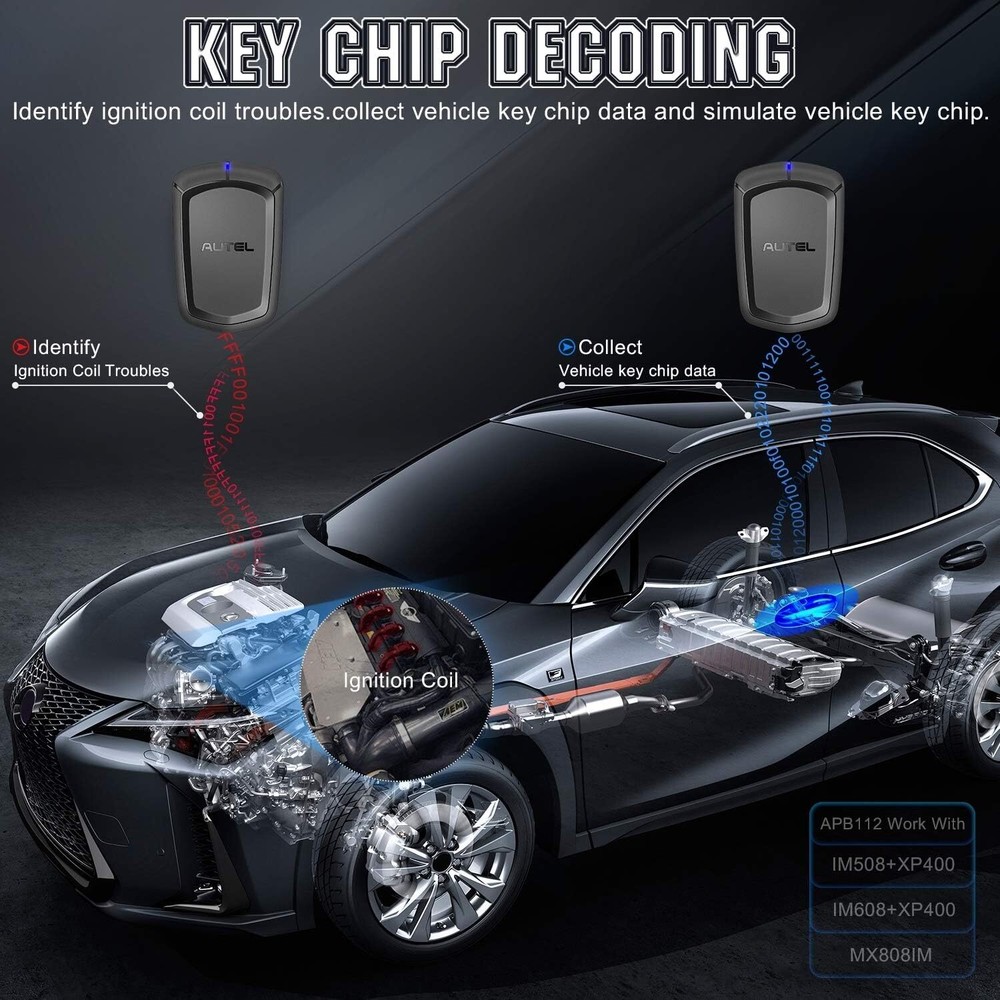 Autel APB112 Smart Key Simulator for IMMO Programming Tools IM508S IM608 Pro II
