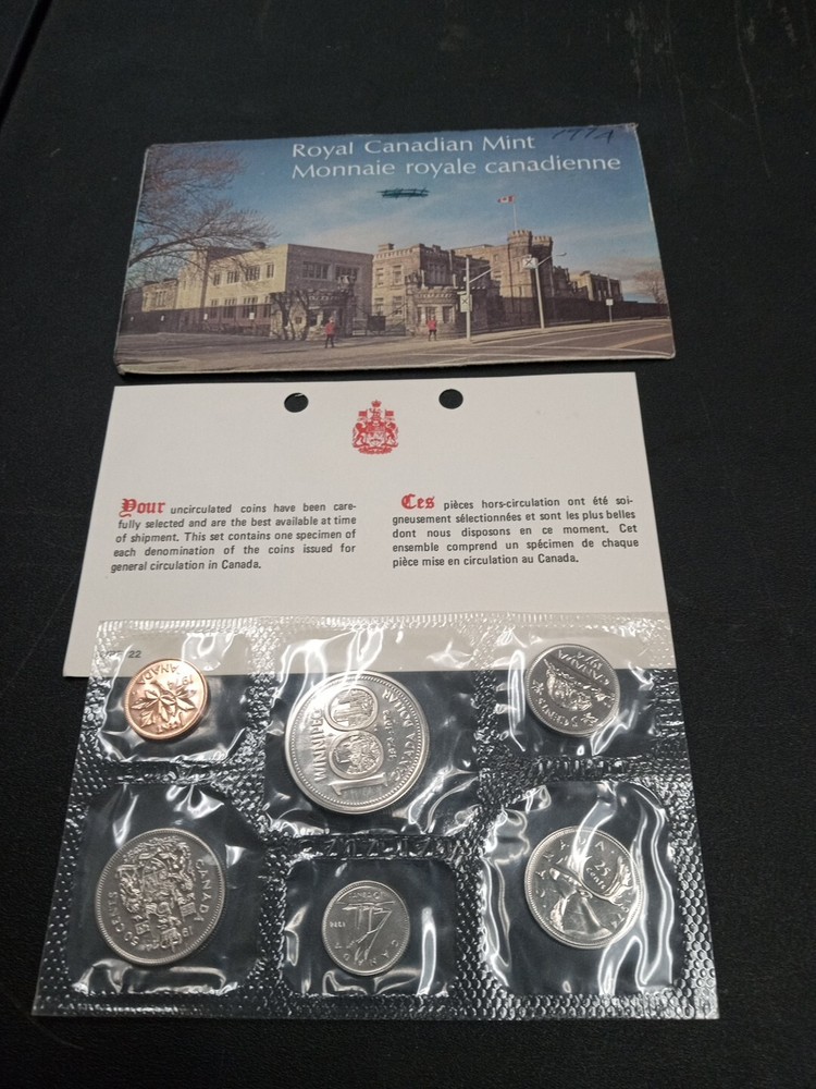 1974 Canada uncirculated coin set