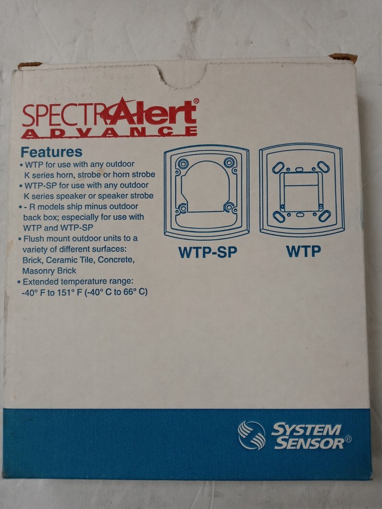 System Sensor WTP-SP - Same Day Shipping