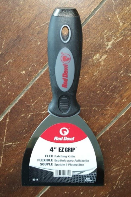 Red Devil 4" EZ Grip Flex Patching Knife - Model #6214