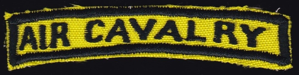 US Army 1st Cavalry Scroll Vietnam Patch AA-3