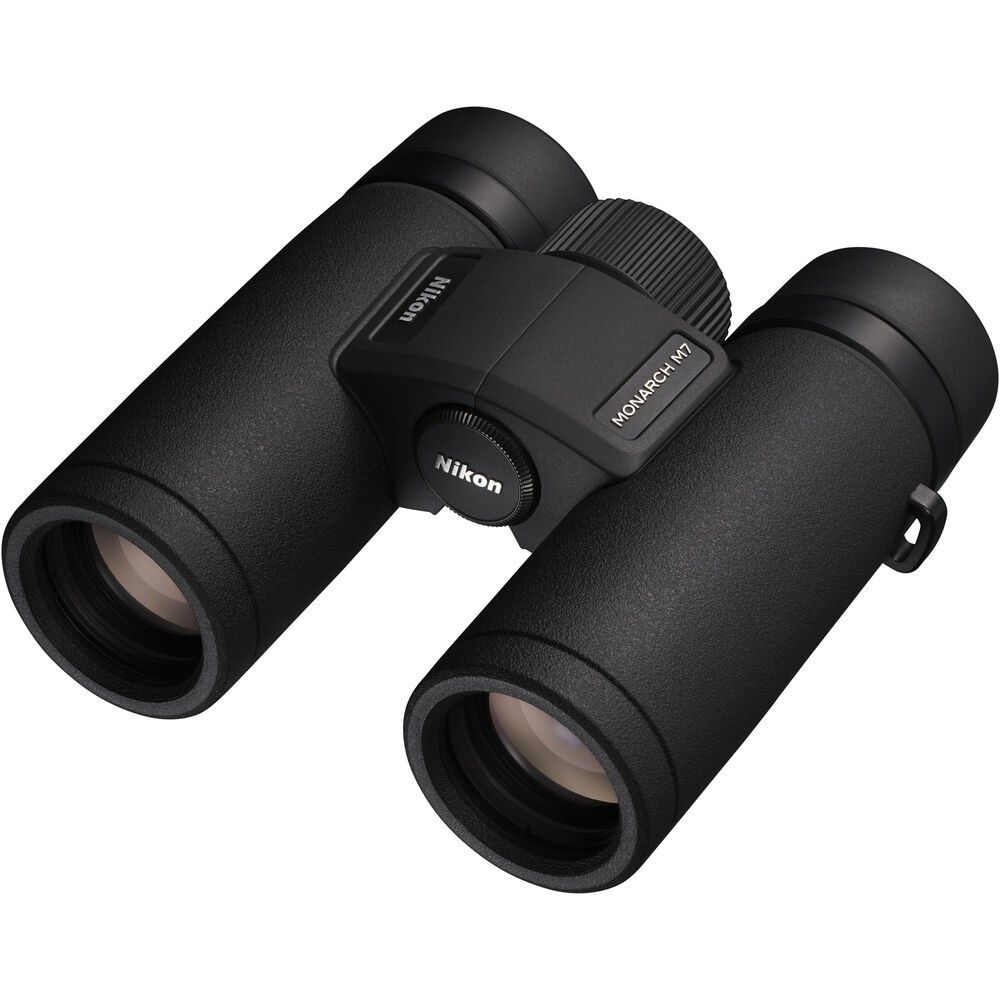 Nikon 10x30 Monarch M7 Binoculars Bundle With Neck Strap + Backpack And More
