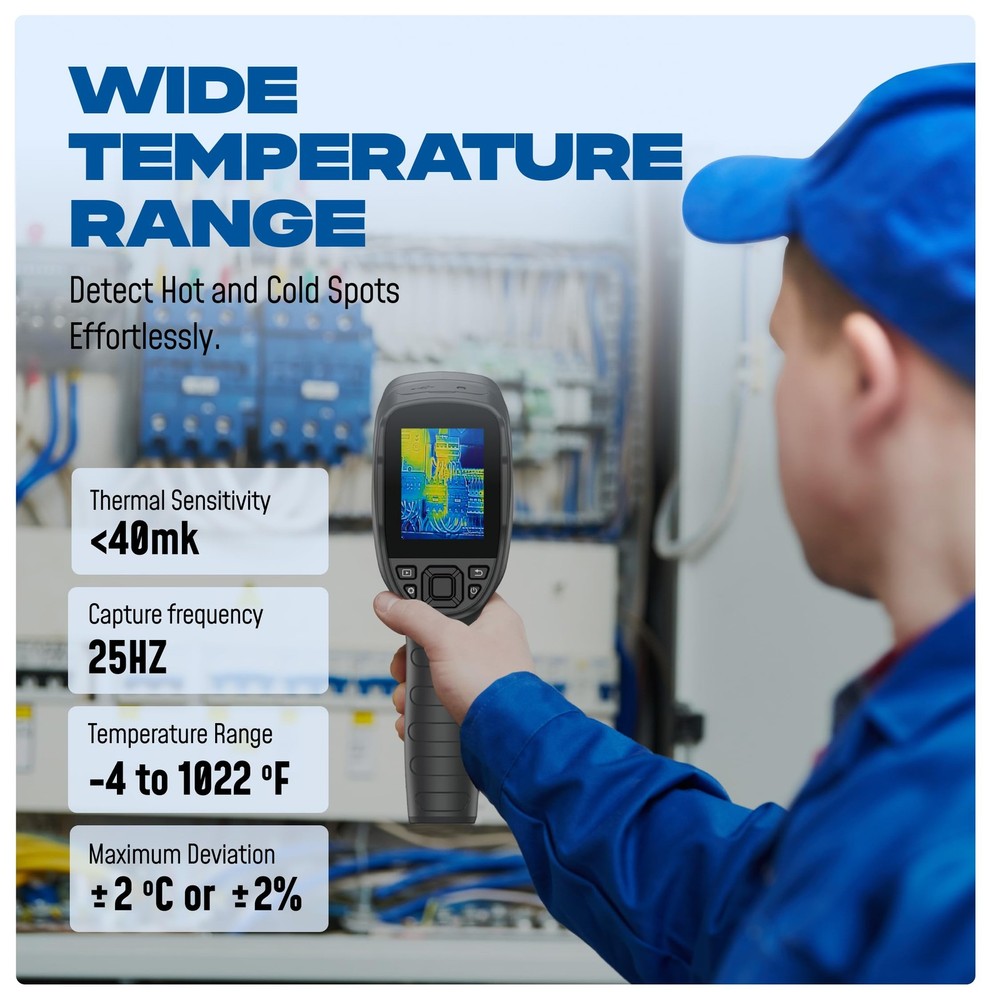 Thermal Imaging Camera - 320 x 240 Screen Resolution, Inbuilt Storage 5000+ I...