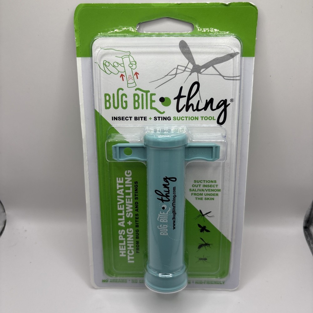 Bug Bite Thing Suction Tool Blue Insect Bite & Sting Relief NEW