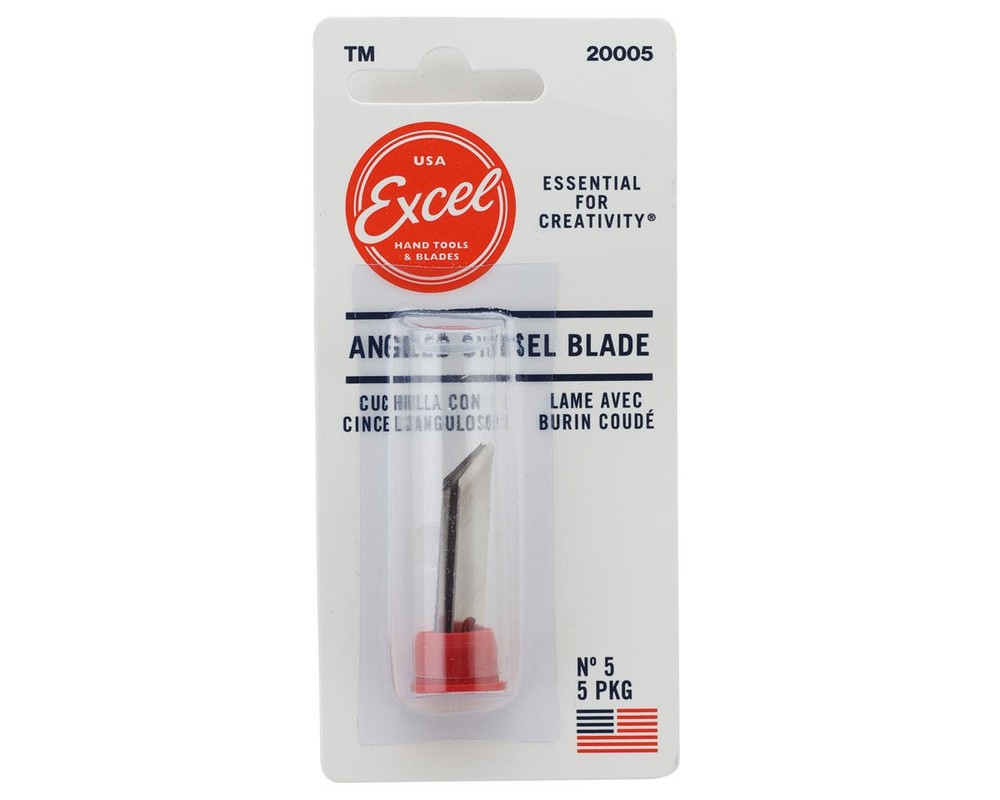 Excel #5 Angled Chisel Blade (5) [EXL20005]