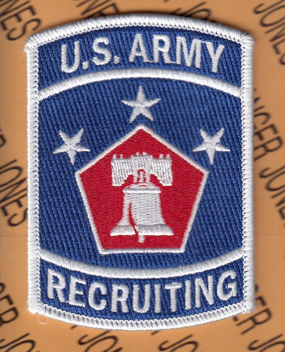 US Army Recruiting Command ~3.75" Type 6 patch m/e